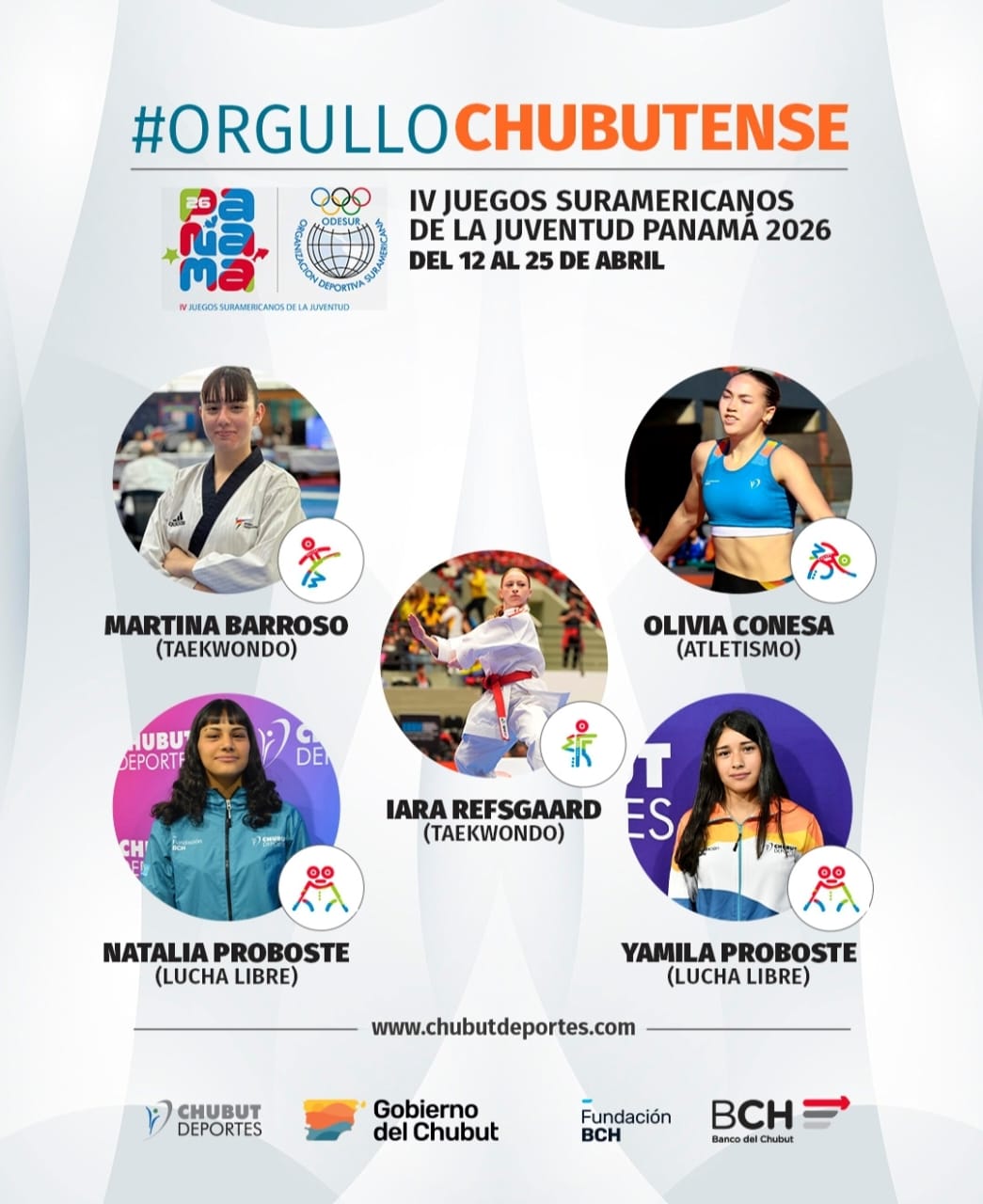 Chubut en el podio de los Juegos Suramericanos de la Juventud Chubut en el podio de los Juegos Suramericanos de la Juventud