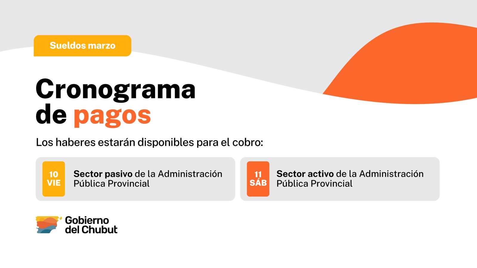 Provincia deposita el jueves los haberes para agentes pasivos y el viernes para trabajadores en actividad de la Administración Pública Provincia deposita el jueves los haberes para agentes pasivos y el viernes para trabajadores en actividad de la Administración Pública