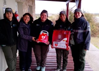 Incorporación de desfibriladores en Península Valdés para atender emergencias cardíacas